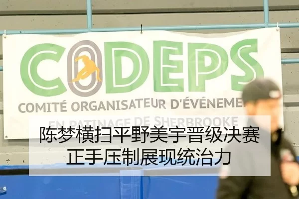 陈梦横扫平野美宇晋级决赛 正手压制展现统治力